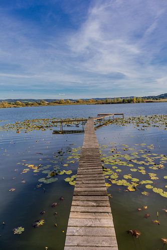 Een dag aan het meer in de Werra Vallei