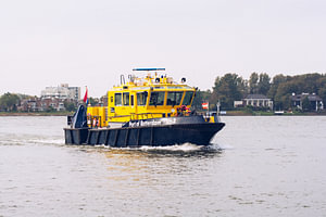 Hafenkontrolle RPA 2 auf dem Weg bei Dordrecht