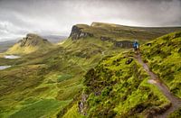 Wandern auf der Isle of Skye, Quiraing, Isle of Skye, Schottland