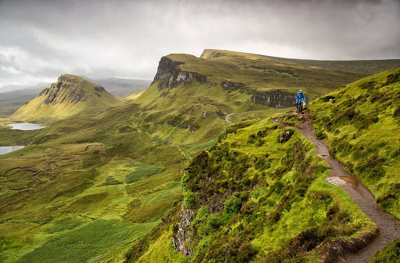 Randonnée sur l'île de Skye, Quiraing, île de Skye, Écosse par Sebastian Rollé - travel, nature & landscape photography