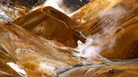 Volcanic landscape Iceland