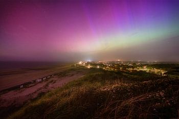 Nordlicht über Zoutelande