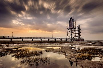 Monument du phare Obereversand sur Steffen Henze