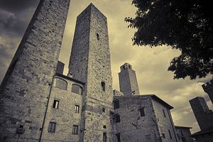 Gratte-ciel de San Gimignano sur Karel Ham