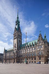 Hamburger Rathaus , Hamburg, Deutschland
