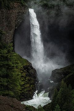 Wasserfall Helmcken, British Columbia von Leon Brouwer