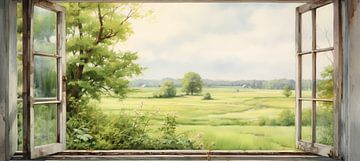 Window 18.39 by Blikvanger Schilderijen