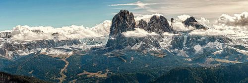 Mountain panorama in Austria