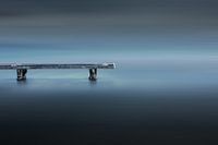 Scaffolding in the water