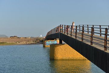 Enchanting river bridge in Conil de la Frontera by Silva Wischeropp