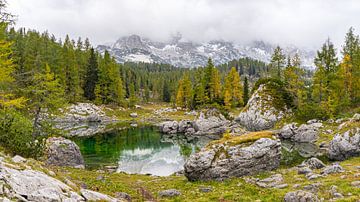7 Lakes Valley in Triglav Nationaal Park, Slovenië