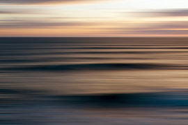 Tidal Flow Sunset - Coastal Abstract by Joseph S Giacalone Photography