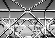 Gitterbrücke mit Transporter von Eugene Winthagen Miniaturansicht