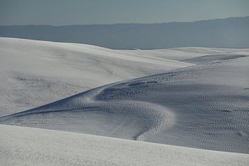 White Sands Dunes National Monument in New Mexico USA van Frank Fichtmüller