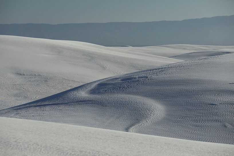 White Sands Dunes National Monument in New Mexico USA by Frank Fichtmüller