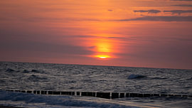Sonnenuntergang in Kühlungsborn von Wimolos