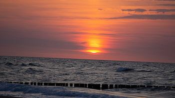 Sonnenuntergang in Kühlungsborn