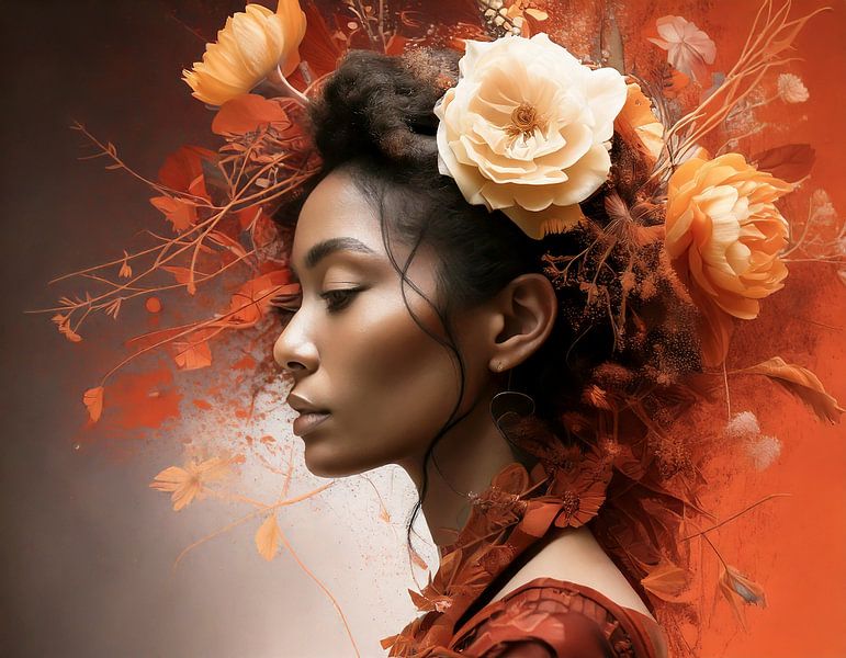 Blooming serenity by Inge Wiedijk