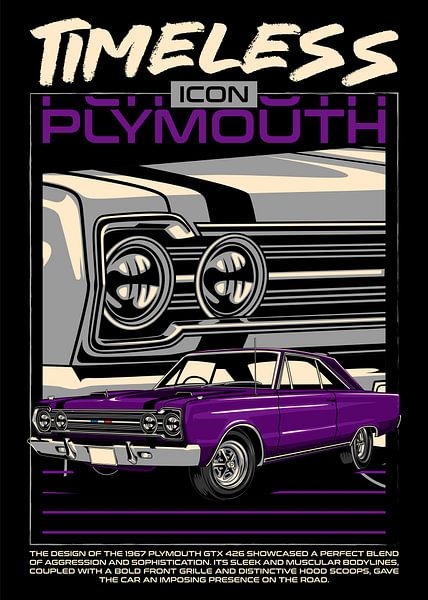 Plymouth GTX 426 Hemi Auto von Adam Khabibi