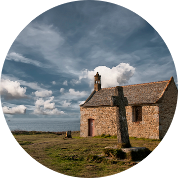Kerk aan de Bretonse kust