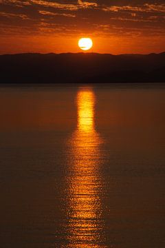 Sunrise over Crete