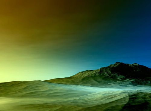 Sunset in the mountains 9