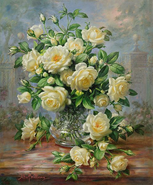 Princess Diana Roses by Albert Williams