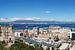 Gibraltar Panorama mit Bucht von Alcezira und La Linea de la Conception von Frank Herrmann