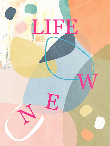 Kleurrijk Nieuw Leven van Georgia Chagas