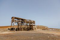 Ancienne mine de sel à Sal Africa Cap-Vert
