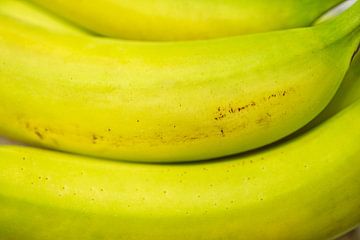 Gele banaan landschap macro van Iris Holzer Richardson