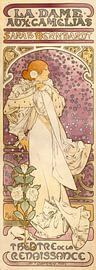 La Dame aux Camélias - Alphonse Mucha -1896