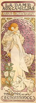 La Dame aux Camélias - Alphonse Mucha -1896