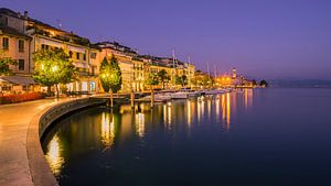 Sonnenuntergang Salo, Gardasee, Italien