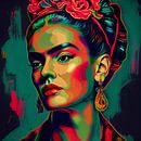 Frida pop art par Bianca ter Riet Aperçu