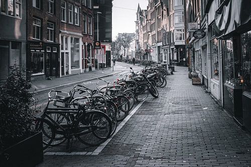 Amsterdam in black and white