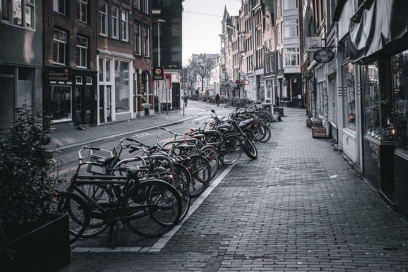 Amsterdam in zwart-wit van Thilo Wagner