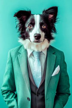 Border Collie van Poster Art Shop