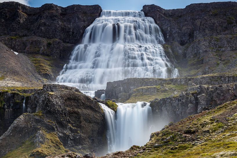 Dynjandi waterval von Menno Schaefer