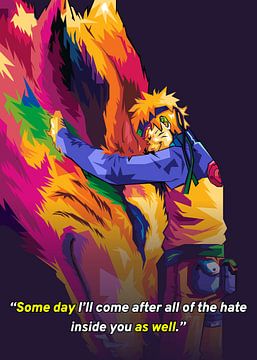 Kurama en Naruto beroemde citaten van Dico Hendry