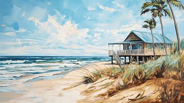 Beach house van CanvasbyCaro
