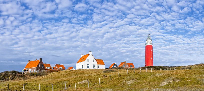 Panorama Texeler Dünenlandschaft / Texeler Dünenlandschaft von Justin Sinner Pictures ( Fotograaf op Texel)