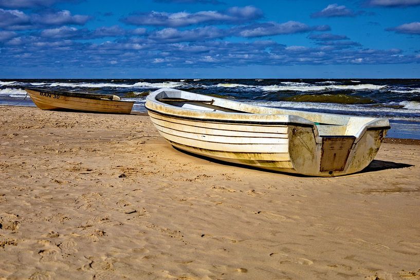 Fischerboote am Strand von Holger Felix