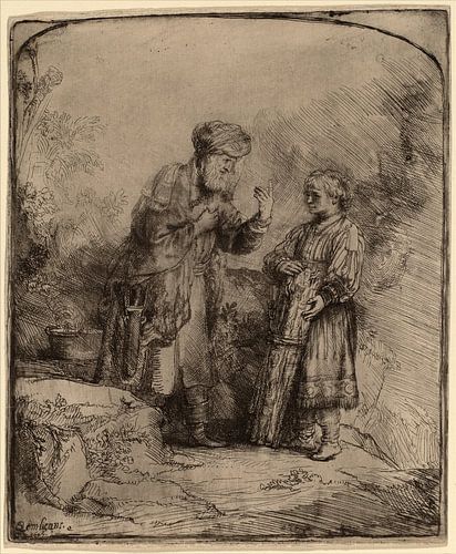 Rembrandt van Rijn Abraham en Isaac