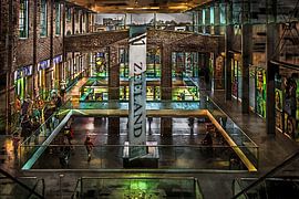 Einkaufszentrum De Zeeland in Bergen op Zoom (für Leinwand geeignet) von Art by Jeronimo