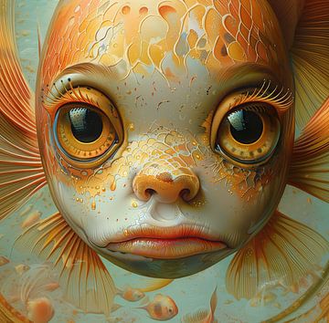 Fish eyes - no 1 by Marianne Ottemann - OTTI