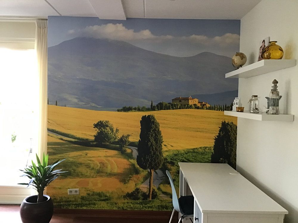 Evening light in Val d'Orcia, Tuscany, Italy  by Henk Meijer Photography 