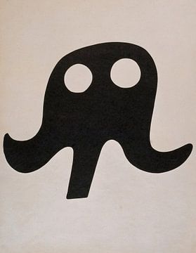 Kurt Schwitters - Moustache (1923) sur Peter Balan