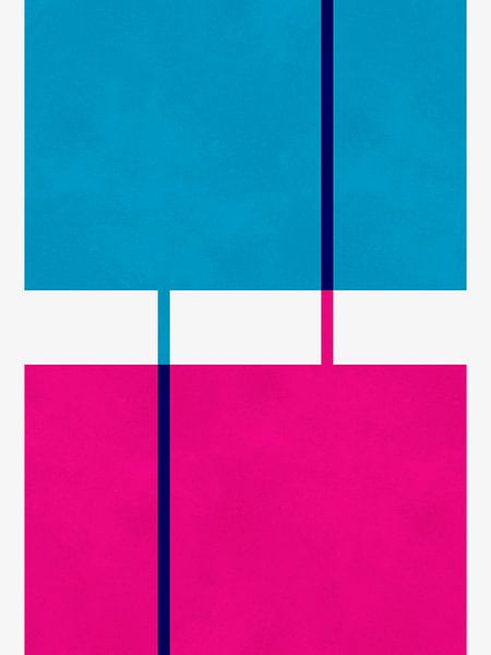 Overlapping shapes 6 by Vitor Costa