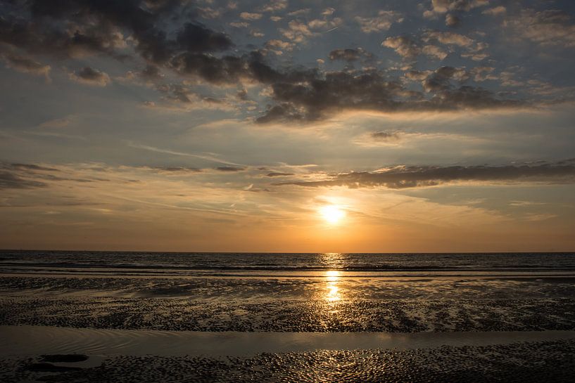 Zonsondergang von Yvonne van der Meij